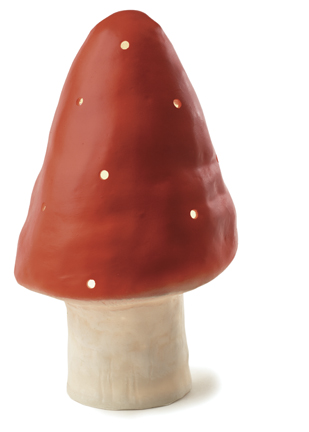 Red Mushroom Lamp - Small